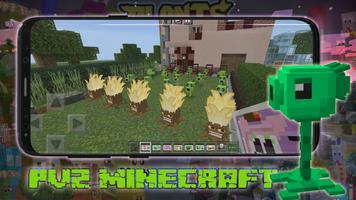 PvZ Mod Zombies Minecraft PE captura de pantalla 2