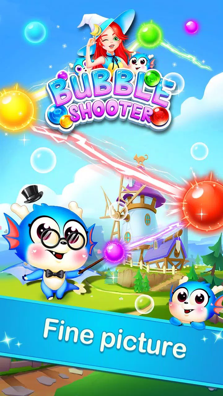 Bubble Crush Pop Shooter Games android iOS apk download for free