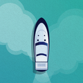 Drifting Boat