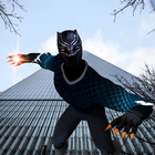 Panther held vechten vechten-icoon