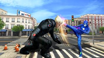 1 Schermata combattimento di supereroi