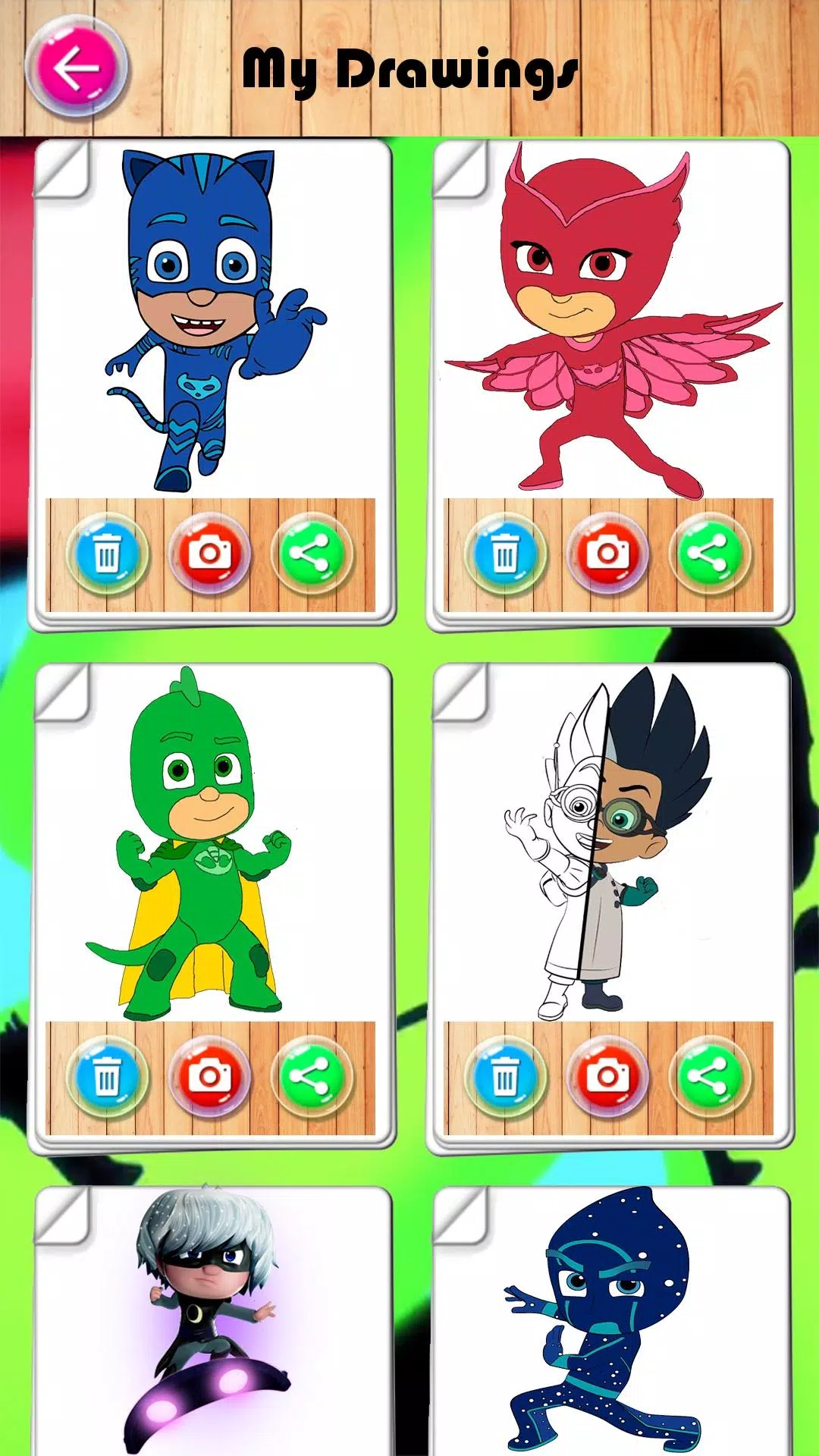 coloring superhero with masks for android apk download