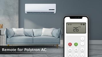 Remote for Polytron AC syot layar 1