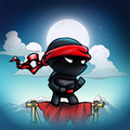 Ninja Shadow Stick - runner of bamboo