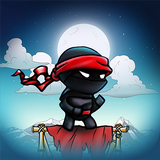 Ninja Shadow Stick - runner of bamboo biểu tượng