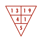 The Pythagorean triangle icône