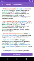PYTHON-3 YAZILIM ÖĞREN تصوير الشاشة 4