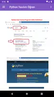 PYTHON-3 YAZILIM ÖĞREN تصوير الشاشة 7