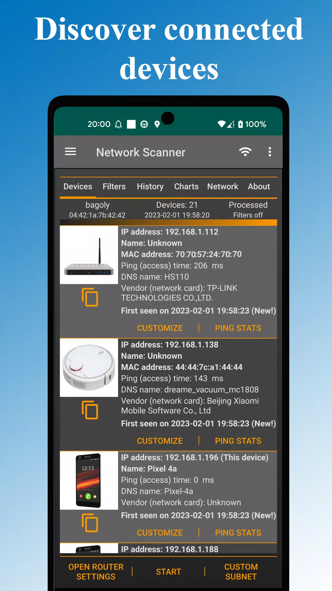Network Scanner, Device Finder APK for Android Download