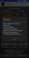 Ping: test high latency, delay syot layar 2