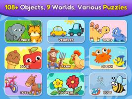 Baby Puzzle Games for Toddlers постер