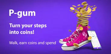 P-gum - Walk Earn Money
