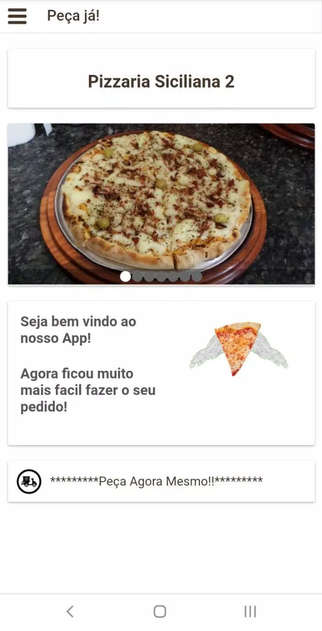 Pizzaria Siciliana - Peça online!