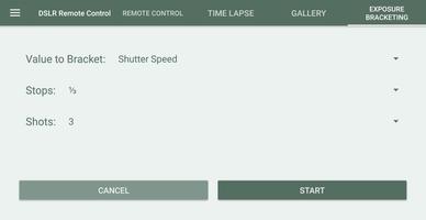 DSLR Camera Remote Controller Screenshot 2