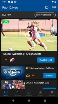 Pac-12 Now 海报