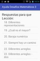 Ayuda Tarea de Desafíos Mate 3 Screenshot 1