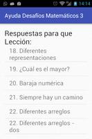Ayuda Tarea de Desafíos Mate 3 screenshot 1