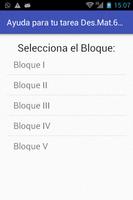 Ayuda Tarea de Desafíos Mate 6 постер