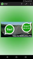 Voice for Notifications Pro Affiche