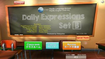 PLS Click -Daily Expressions B poster