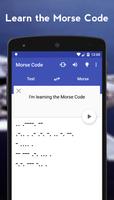 Morse Code الملصق