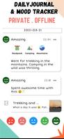 Journal, Mood Tracker, Daily D تصوير الشاشة 1
