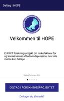 HOPE fødselsdepression Cartaz