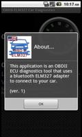OBD2-ELM327. Car Diagnostics capture d'écran 2