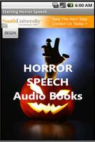 Horror Audio Books in English Affiche