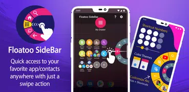 Sidebar Edge Launcher- Floatoo