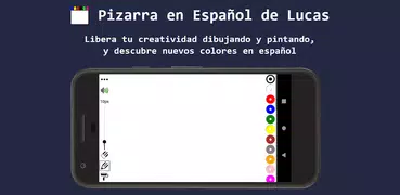 La pizarra en Español de Lucas