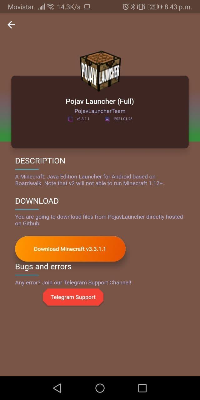 Pojav Launcher Manager Fur Android Apk Herunterladen