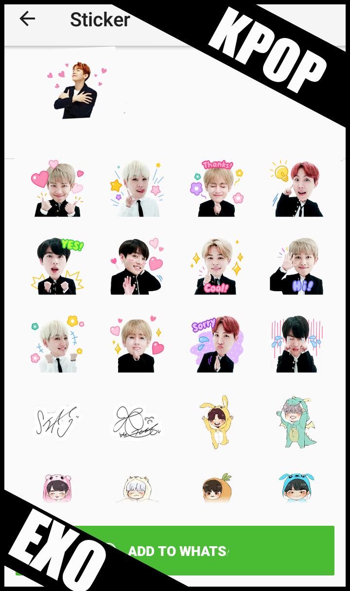 Exo Stickers For Whatsapp Wastickerapps For Android Apk Download