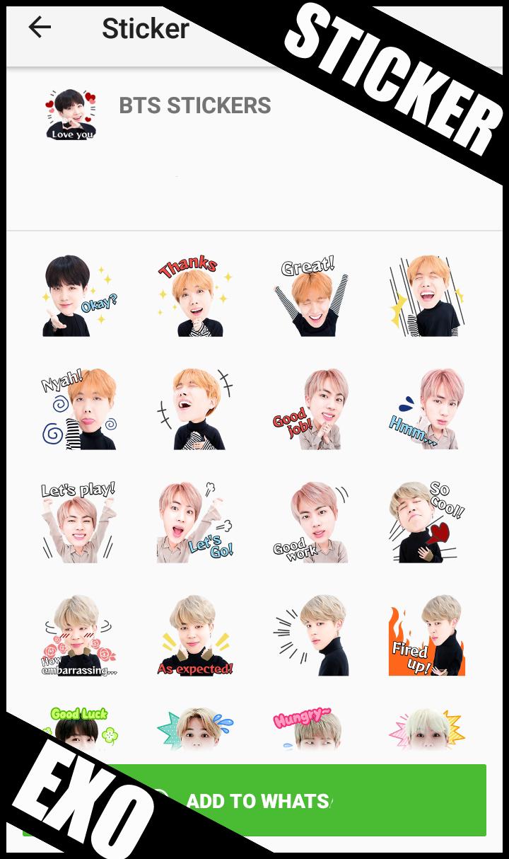 Exo Stickers For Whatsapp Wastickerapps For Android Apk Download