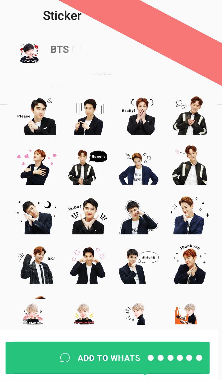 Bts Stickers For Whatsapp Wastickerapps Korean For Android Apk