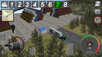 Mercedes Benz Truck Simulator captura de pantalla 2