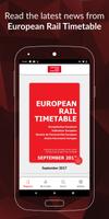 European Rail Timetable poster