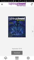 Lighting and Sound America Affiche