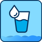 drink water reminder - daily water intake & alarm-icoon