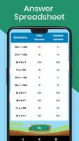 Maths multiplication tables Screenshot 3