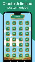 Maths multiplication tables Screenshot 1