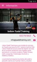 Indoor Padel Training capture d'écran 2