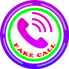Make A Call - Fake Call Plus icône