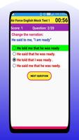 Air Force X&Y Group English Online Mock Tests imagem de tela 2