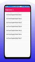 Air Force X&Y Group English Online Mock Tests imagem de tela 3
