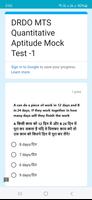 DRDO MTS Exam Preparation App imagem de tela 1
