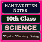 Handwritten Notes of 10th Class Science icône