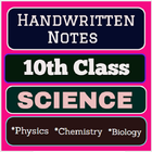 Handwritten Notes of 10th Class Science Zeichen