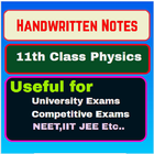 Handwritten Notes of 11th Class Physics simgesi