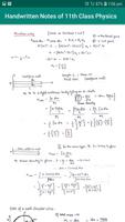 Handwritten Notes of 11th Class Physics Ekran Görüntüsü 3